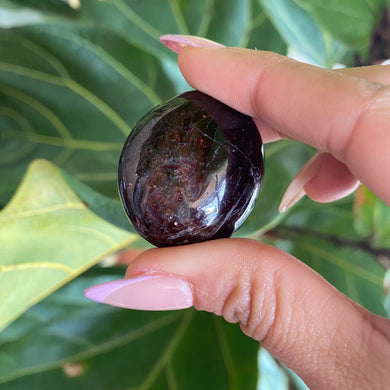 Red Garnet Tumbled Stone