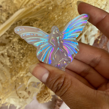 Load image into Gallery viewer, Aura Quartz Crystal Fairy Carving