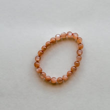 Load image into Gallery viewer, Peach Moonstone Bracelet