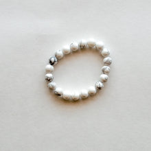 Load image into Gallery viewer, White Howlite Bracelet, for Patience