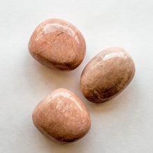 Load image into Gallery viewer, Peach Moonstone Palm Stone, for Intuition