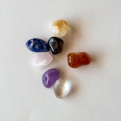 Tumbled Chakra Crystal Set