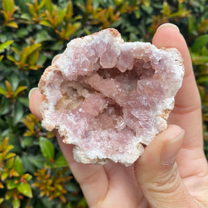 Pink Amethyst Geode to Align with your Highest Aspirations, Multiple Sizes!