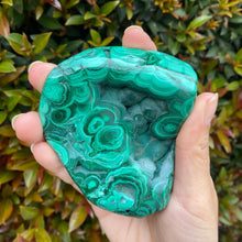 Load image into Gallery viewer, Natural Malachite Crystal Semi Polished Freeform for Transformation