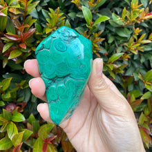 Load image into Gallery viewer, Blue Chrysocolla with Green Malachite Freeform Semi Polished Stone