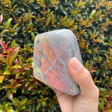 Load image into Gallery viewer, Rainbow Orange Labradorite Freeform for Intuition and Trust in the Universe