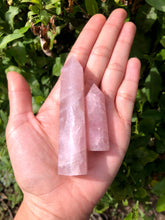 Load image into Gallery viewer, Pink Rose Quartz Point, Love Crystal