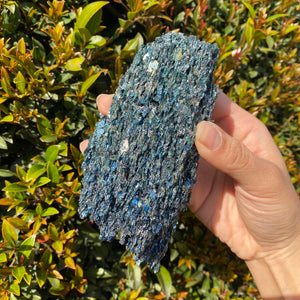 Colorful Carborundum Stone, Raw Rainbow Silicon Carbide