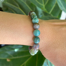 Load image into Gallery viewer, Colorful Moss Agate Bracelet for Prosperity &amp; Wealth