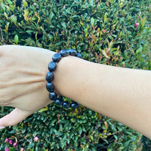 Load image into Gallery viewer, Shungite Nugget Bracelet for EMF protection