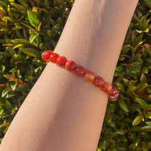 Load image into Gallery viewer, Red Carnelian Bracelet for Creativity &amp; Courage
