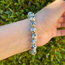 Load image into Gallery viewer, Dalmatian Jasper Bracelet for  Nurturing your Inner Child