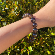 Load image into Gallery viewer, Smoky Quartz Bracelet for Grounding &amp; Protection