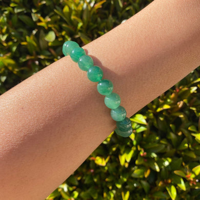 Green Aventurine Bracelet for Opportunities & Abundance