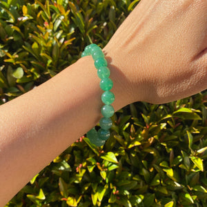 Green Aventurine Bracelet for Opportunities & Abundance