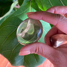 Load image into Gallery viewer, Polished Smoky Quartz Tumbled Palm Stones for Grounding &amp; Balance