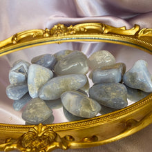 Load image into Gallery viewer, Natural Tumbled Blue Lace Agate for Communication &amp; Anxiety