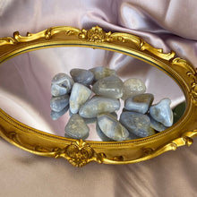Load image into Gallery viewer, Natural Tumbled Blue Lace Agate for Communication &amp; Anxiety