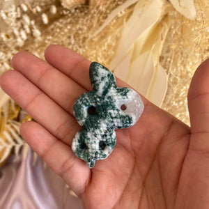 Crystal Snake Carvings