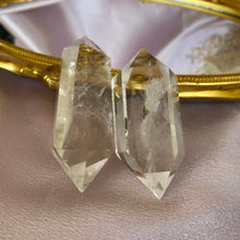 Load image into Gallery viewer, Double Terminated Clear Quartz Crystal Points, for Clarity &amp; Intention Setting