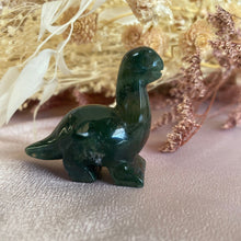 Load image into Gallery viewer, Crystal Brontosaurus Dinosaur Carvings
