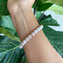 Load image into Gallery viewer, Flower Agate Crystal Bead Bracelet for Blossoming to your Potential