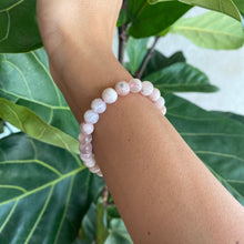 Load image into Gallery viewer, Flower Agate Crystal Bead Bracelet for Blossoming to your Potential