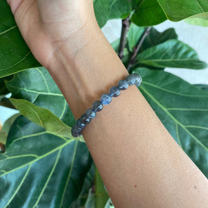 Labradorite Crystal Bead Bracelet for Intuition & Trust in the Universe