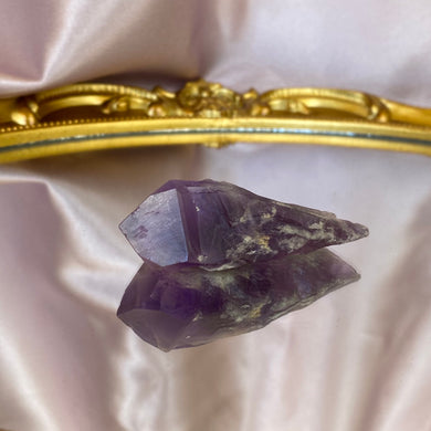 Natural Purple Amethyst Dragons Tooth Points