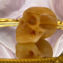 Load image into Gallery viewer, Orange Calcite Skull