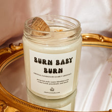 Load image into Gallery viewer, Burn Baby Burn Crystal Candle
