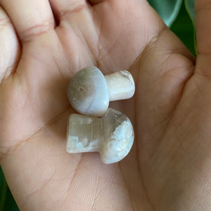 Mini Mushroom Crystal Carving