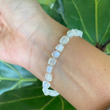 Load image into Gallery viewer, Rainbow Moonstone Bracelet for New Beginnings &amp; Intuition