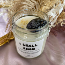Load image into Gallery viewer, I Smell Snow Crystal Candle