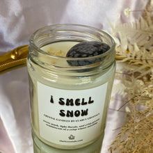 Load image into Gallery viewer, I Smell Snow Crystal Candle
