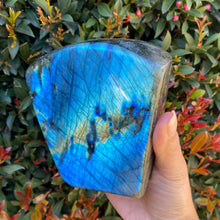 Load image into Gallery viewer, Polished Blue Labradorite Freeform, for Faith in One&#39;s Self &amp; the Universe