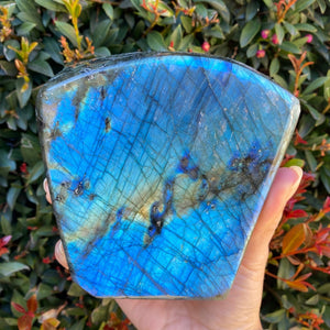 Polished Blue Labradorite Freeform, for Faith in One's Self & the Universe