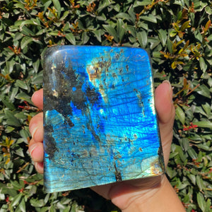 Polished Blue Labradorite Freeform, for Faith in One's Self & the Universe