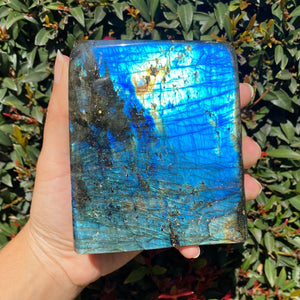 Polished Blue Labradorite Freeform, for Faith in One's Self & the Universe