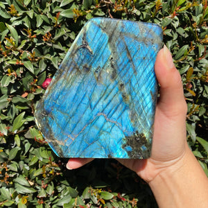 Polished Blue Labradorite Freeform, for Faith in One's Self & the Universe