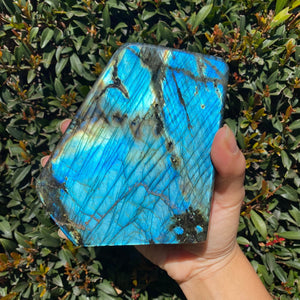 Polished Blue Labradorite Freeform, for Faith in One's Self & the Universe