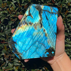 Polished Blue Labradorite Freeform, for Faith in One's Self & the Universe