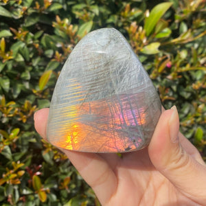 Rainbow Labradorite Freeform for Intuition and Trust in the Universe