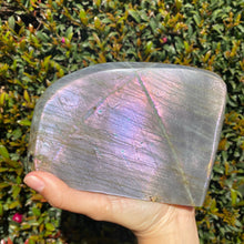 Load image into Gallery viewer, Purple Labradorite Stone Freeform for Intuition and Trust in the Universe