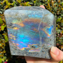 Load image into Gallery viewer, Blue Rainbow Labradorite Freeform for Intuition and Trust in the Universe