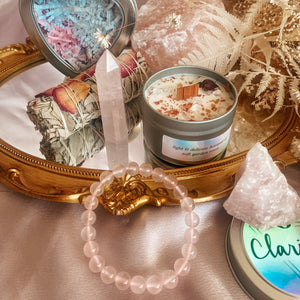 Embrace Love Crystal Healing Kit featuring Rose Quartz