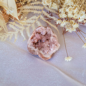 Pink Amethyst Geode to Align with your Highest Aspirations