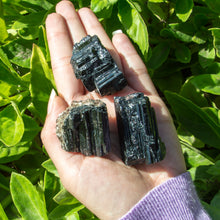 Load image into Gallery viewer, Raw Black Tourmaline Chunk, Protection Crystal