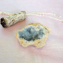 Load image into Gallery viewer, Celestite Crystal Cave, for Serenity &amp; Peace