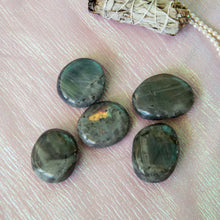 Load image into Gallery viewer, Labradorite Palm Stones, for Transformation &amp; Spiritual Ascension
